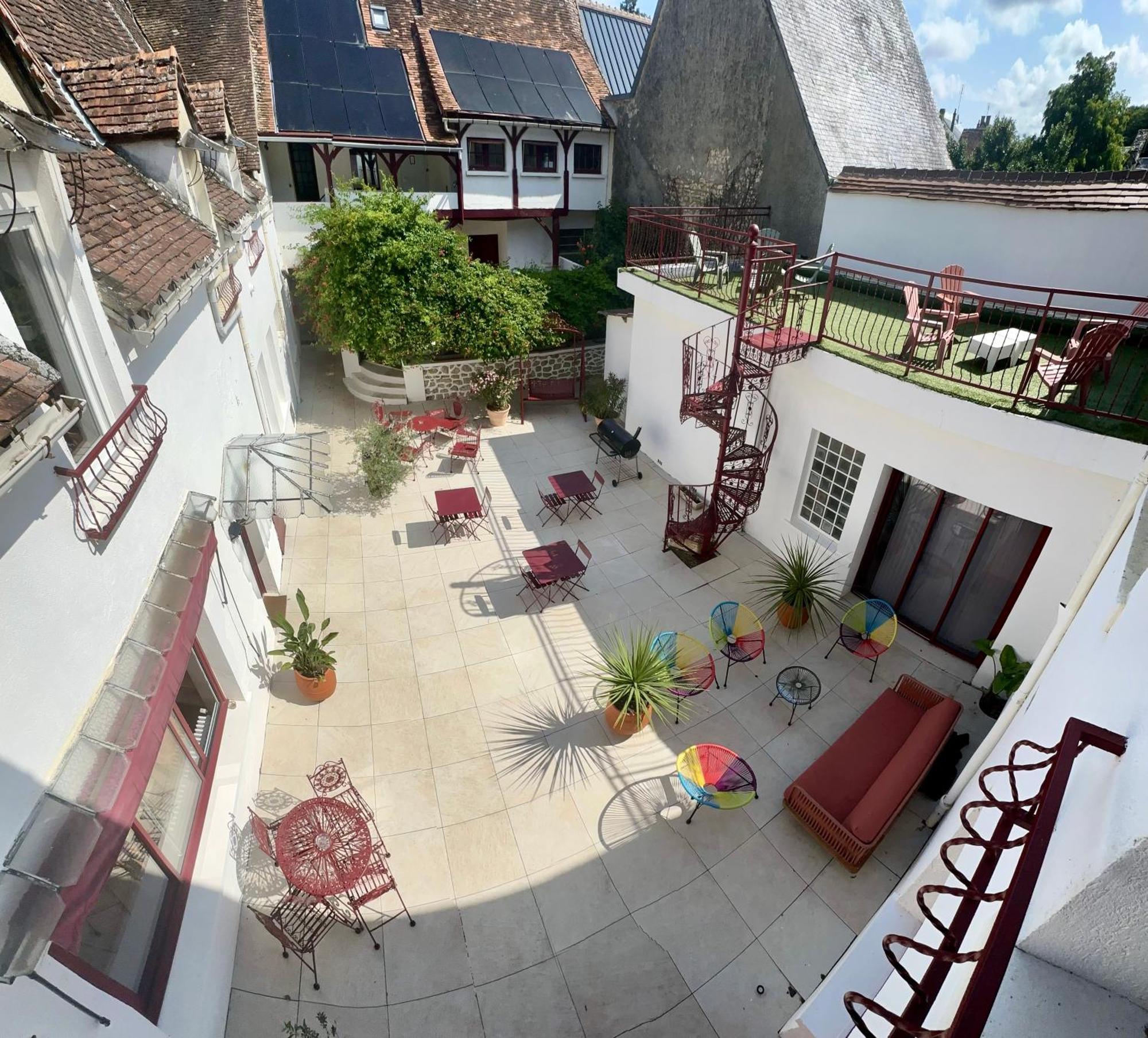 Hotel Nuit En Brenne Le Blanc Exterior foto